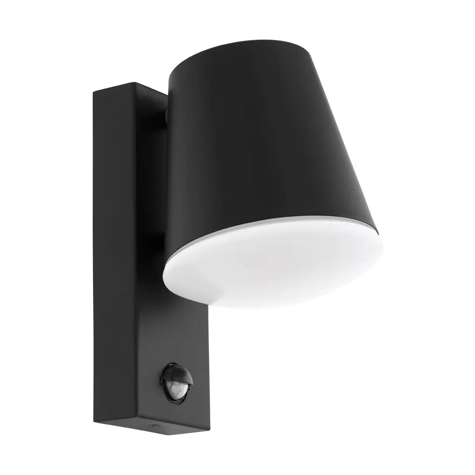 eglo-caldiero-au-en-wandlampe-mit-bewegungssensor-anthrazit-wei-e27-ip44 image 1