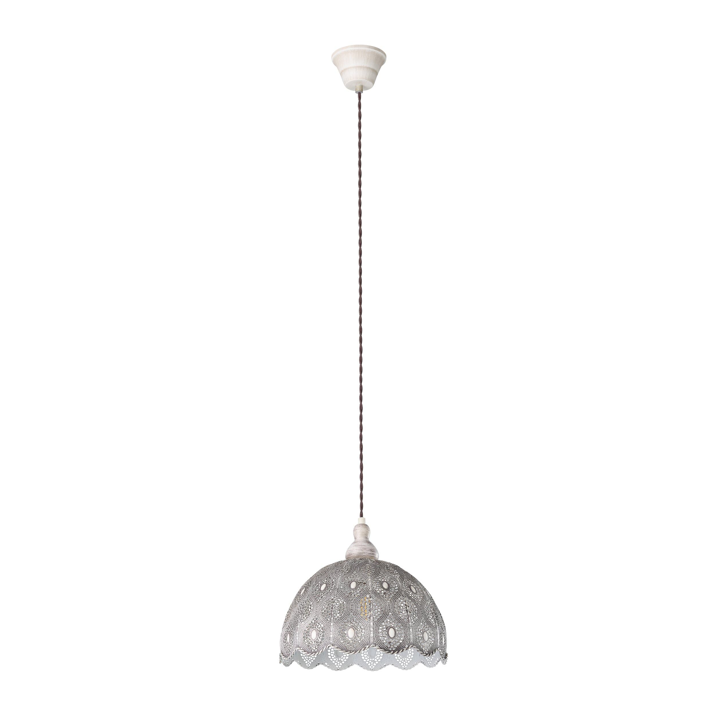 eglo-talbot-2-pendelleuchte-vintage-orientalisch-29-5-cm-e27-wei-antik image 2