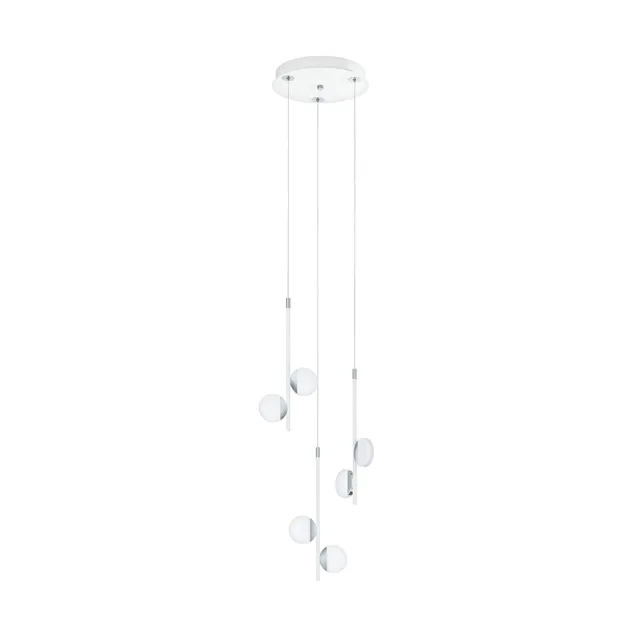 eglo-olindra-led-pendelleuchte-6-flammig-dimmbar-chrom-wei image 1