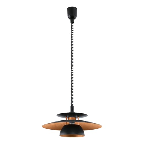 eglo-brenda-pendelleuchte-1-flammig-43-cm-h-ngelampe-schwarz-kupfer-e27 image 5
