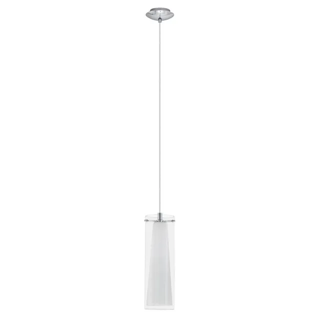 eglo-pinto-h-ngelampe-1-flammig-e27-chrom-transparent-wei-11-cm image 1