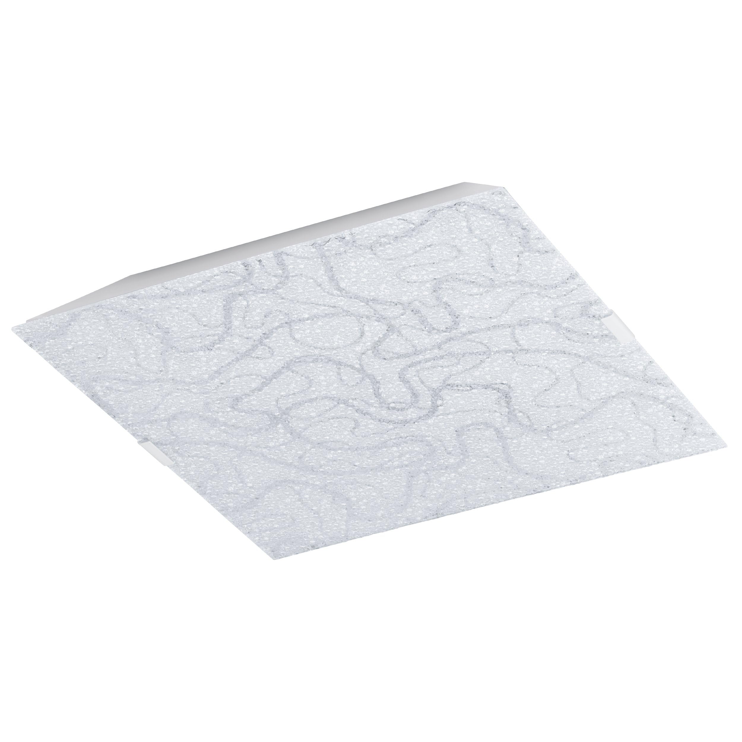 eglo-ardales-led-deckenleuchte-36-5-cm-wei-mit-strukturgals-1850-lm-warmwei image 1