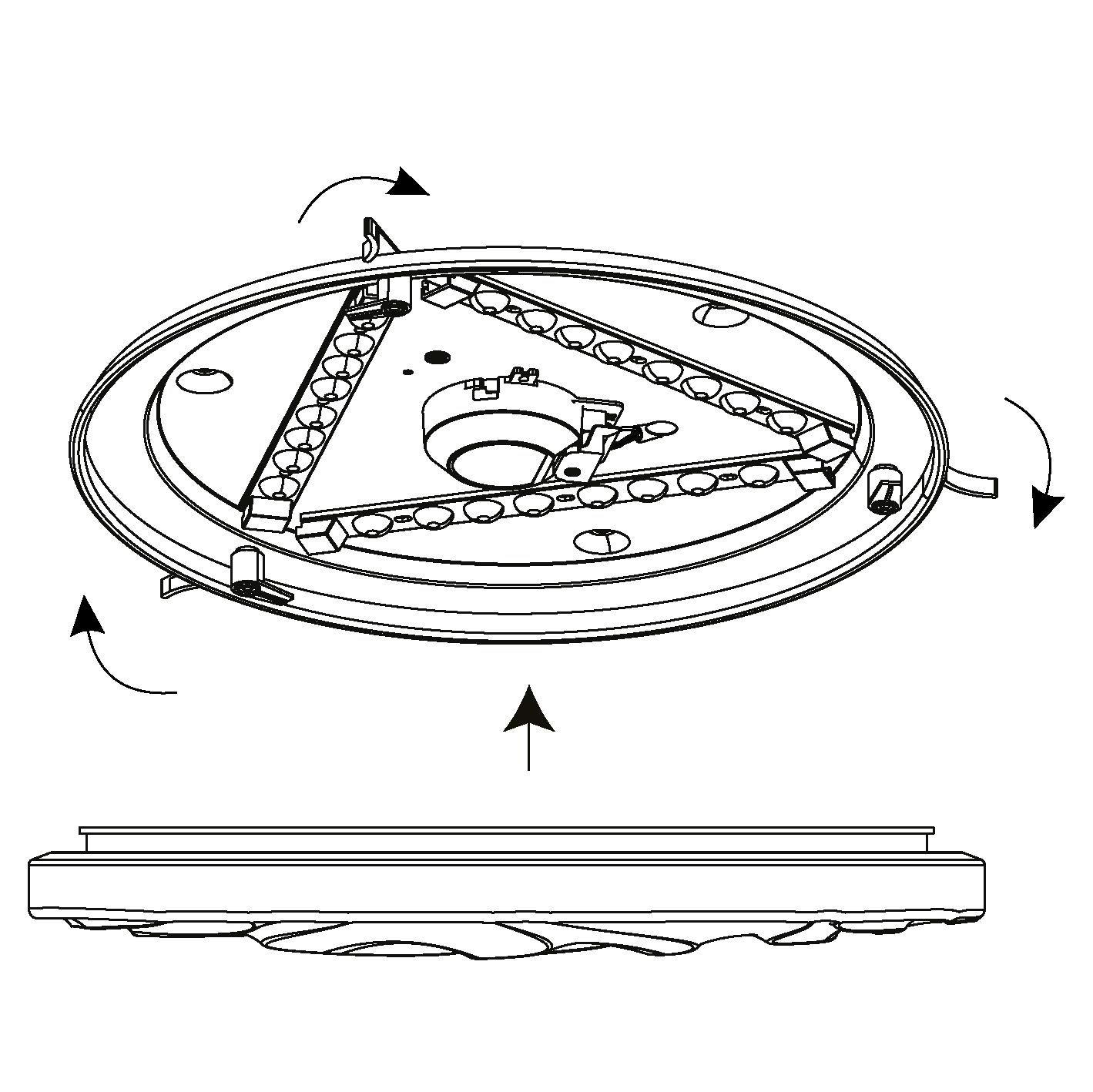 eglo-benariba-led-deckenleuchte-33-cm-wei-2000-lumen image 7