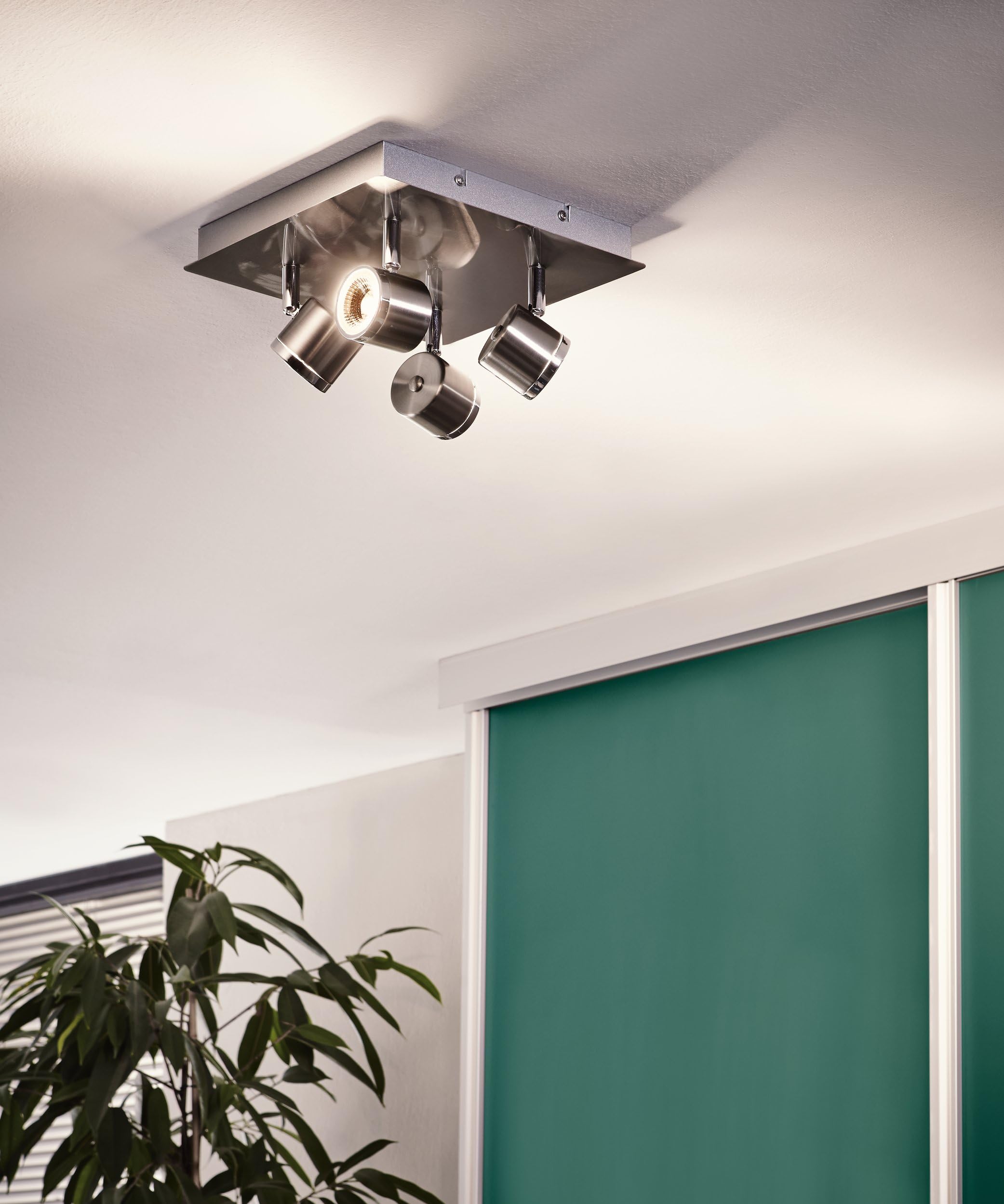eglo-pierino-led-deckenlampe-4-flammig-nickel-matt-chrom image 3