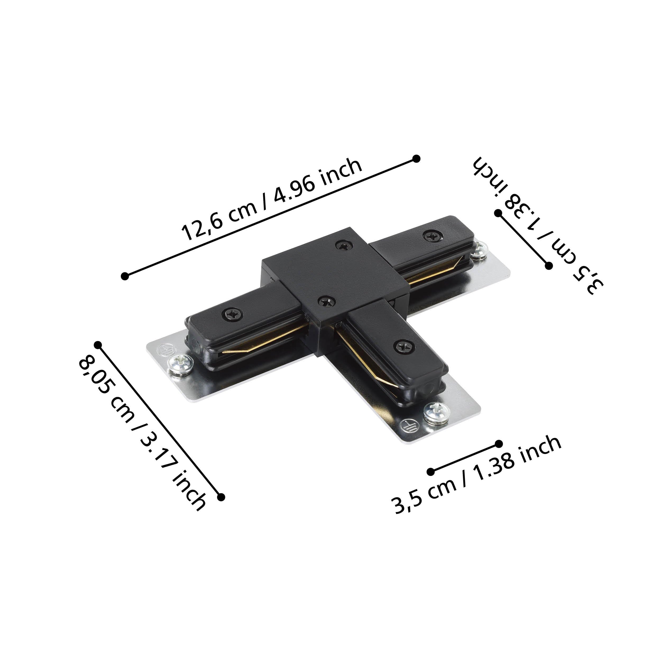 eglo-tb-t-connector-modul-t-verbinder-schwarz-f-r-schienensystem image 3