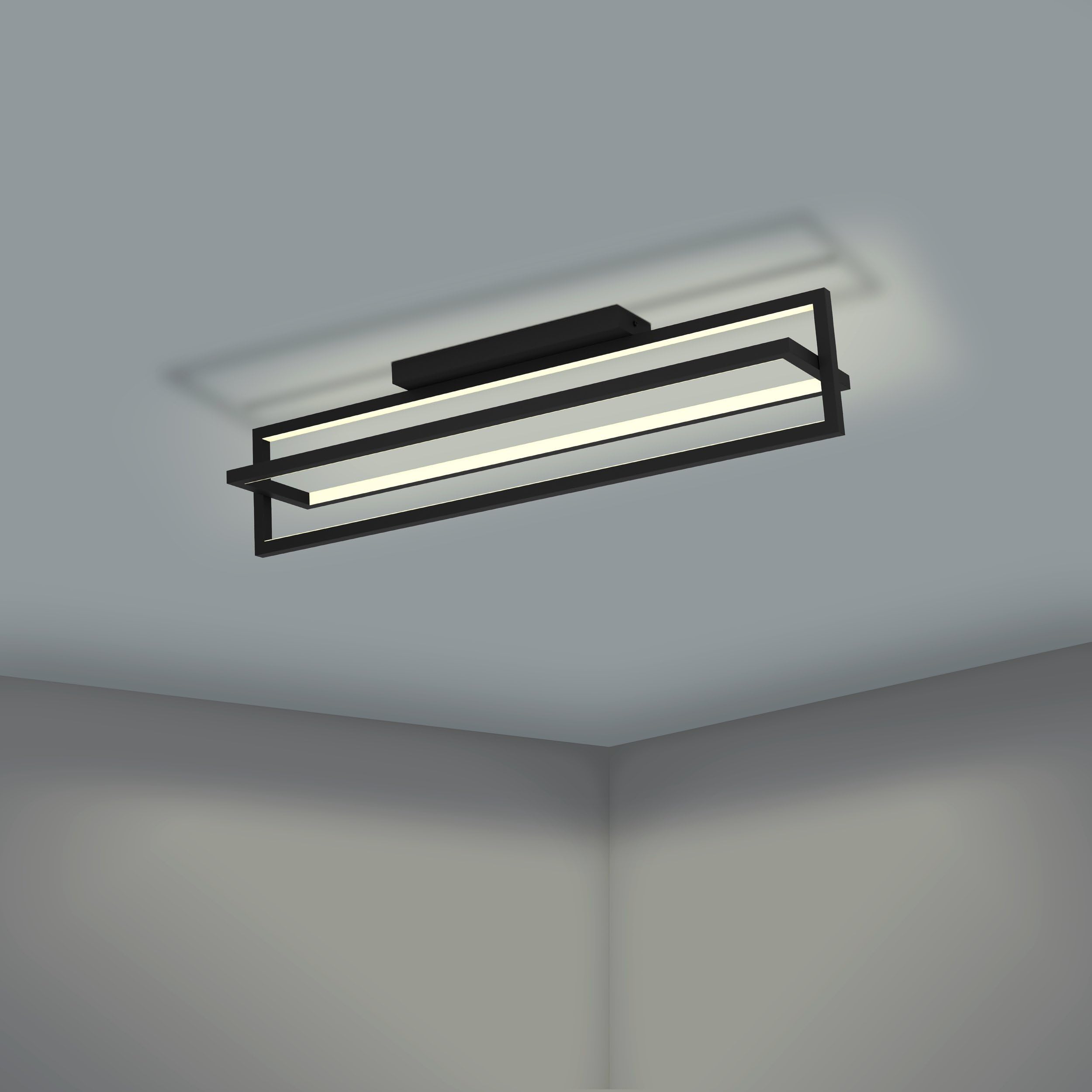 eglo-siberia-led-deckenleuchte-78x16-cm-schwarz-wei-dimmbar-mit-fernbedienung image 3