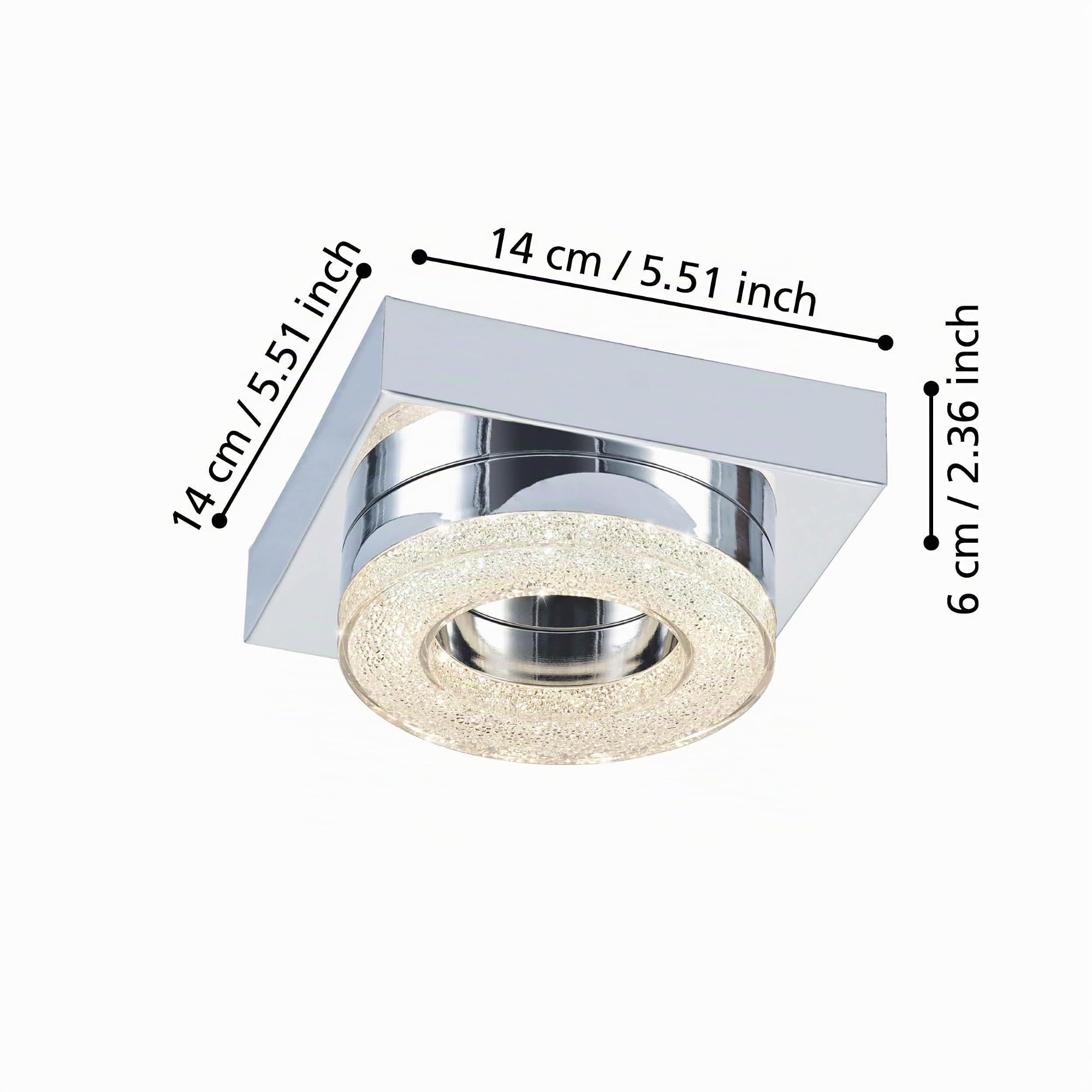 eglo-fradelo-1-flammige-led-deckenleuchte-chrom-kristall-klar-14-cm-warmwei image 6