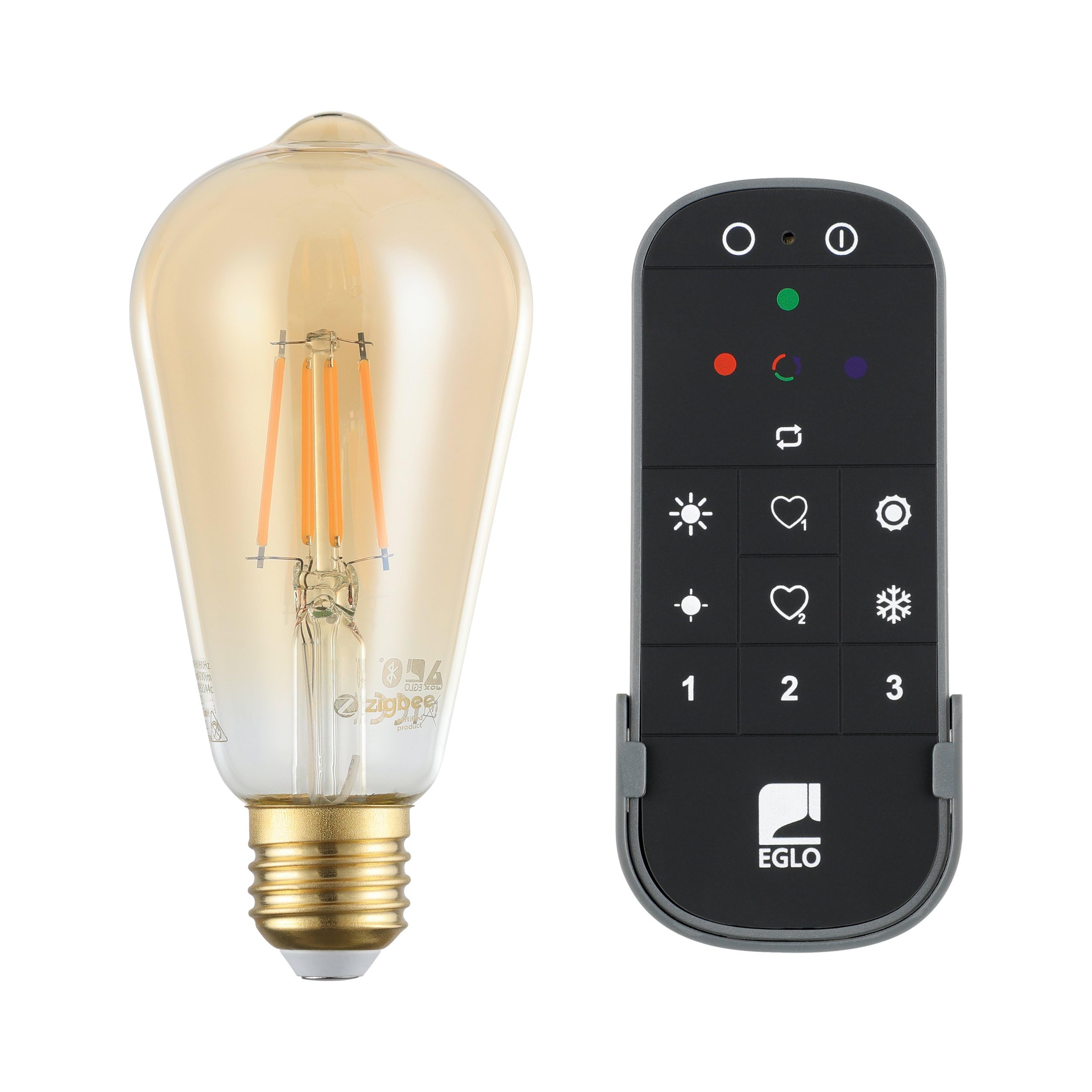 eglo-connect-z-2er-set-e27-led-vintage-leuchtmittel-st64-amber-mit-fernbedienung image 1