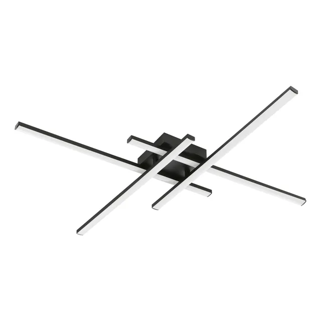 eglo-vascella-led-deckenleuchte-74x74-cm-schwarz-wei-neutralwei image 1