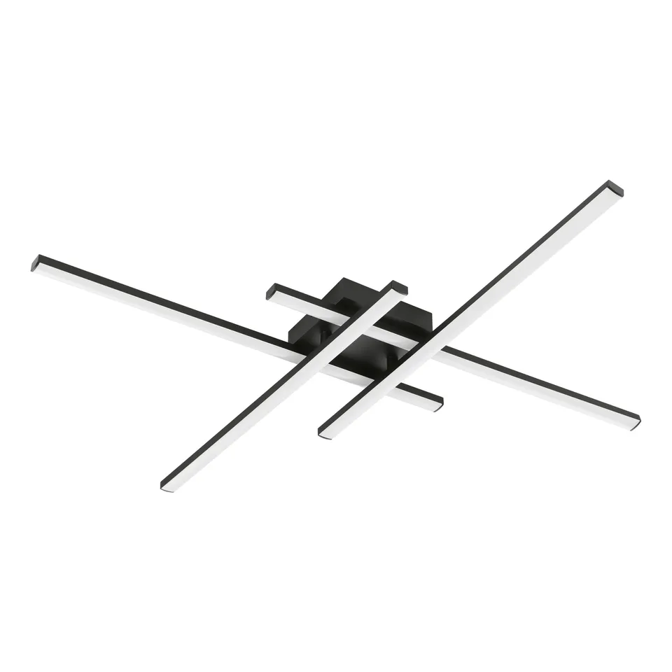 eglo-vascella-led-deckenleuchte-74x74-cm-schwarz-wei-neutralwei image 1
