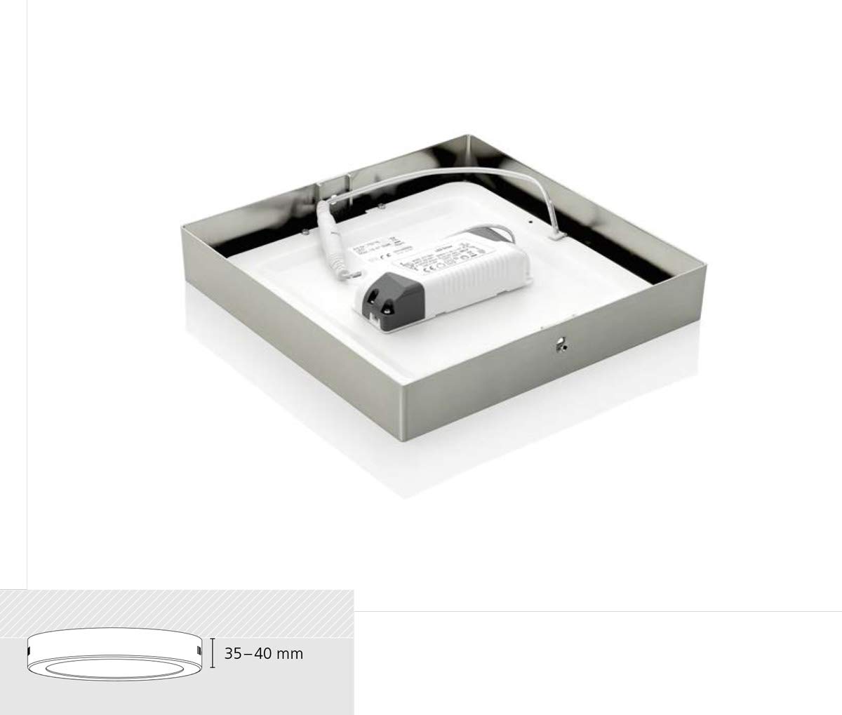 eglo-ferreros-led-deckenleuchte-eckig-27-cm-wei-3360-lumen image 4