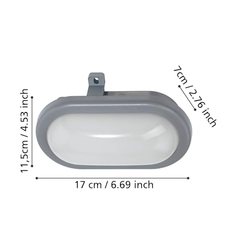eglo-pescolla-led-deckenleuchte-oval-grau-wei image 4