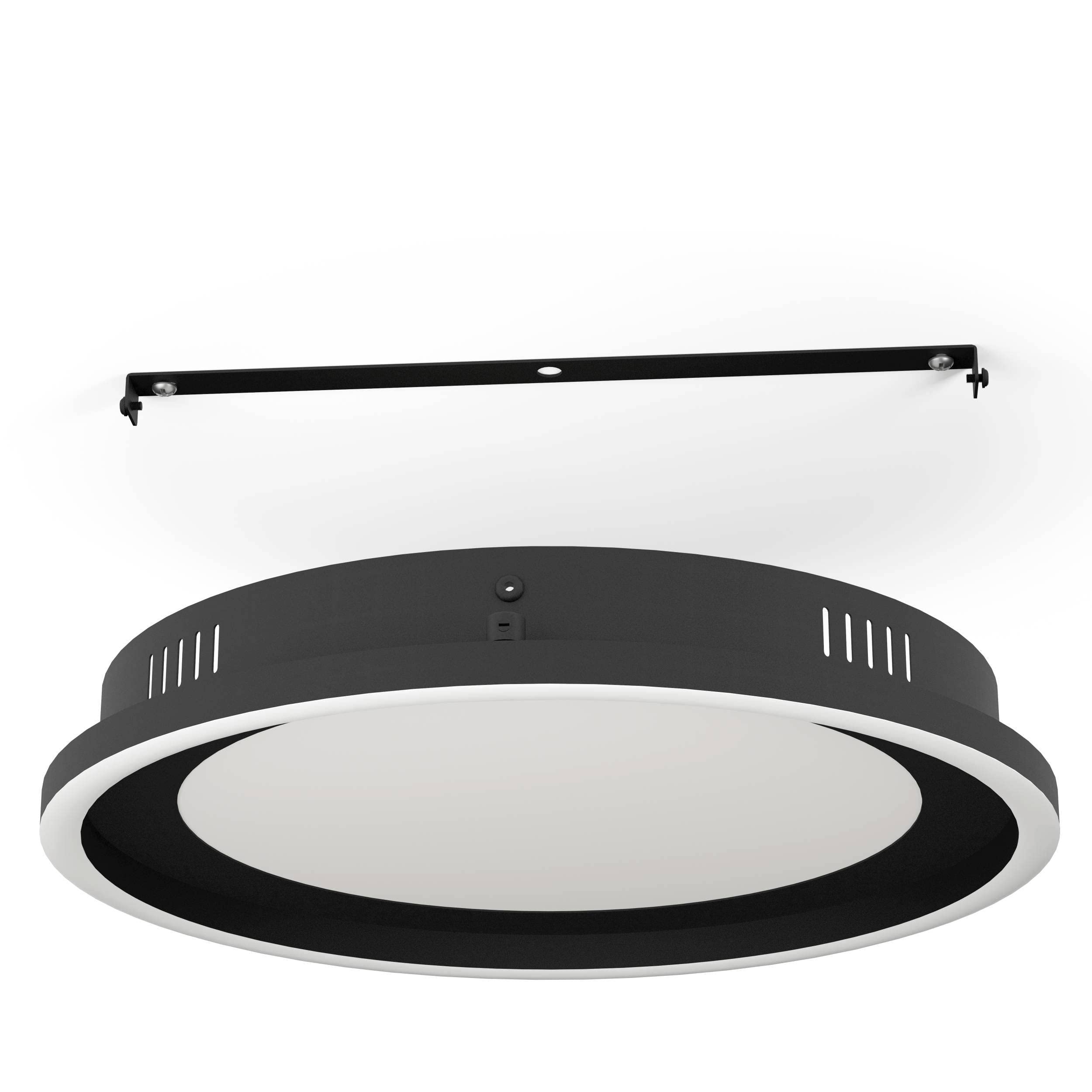 eglo-calagrano-led-deckenleuchte-rund-38-cm-schwarz-dimmbar-mit-fernbedienung image 5