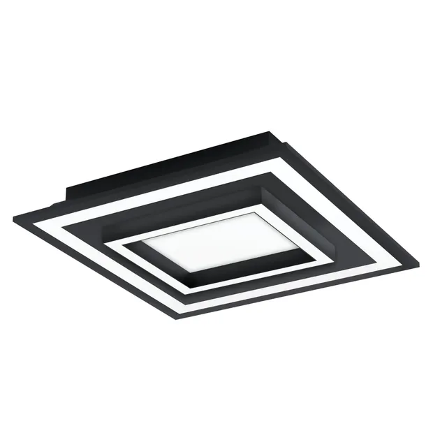 eglo-connect-savatarila-c-smart-led-deckenleuchte-rgb-cct-dimmbar-schwarz-wei-45 image 1