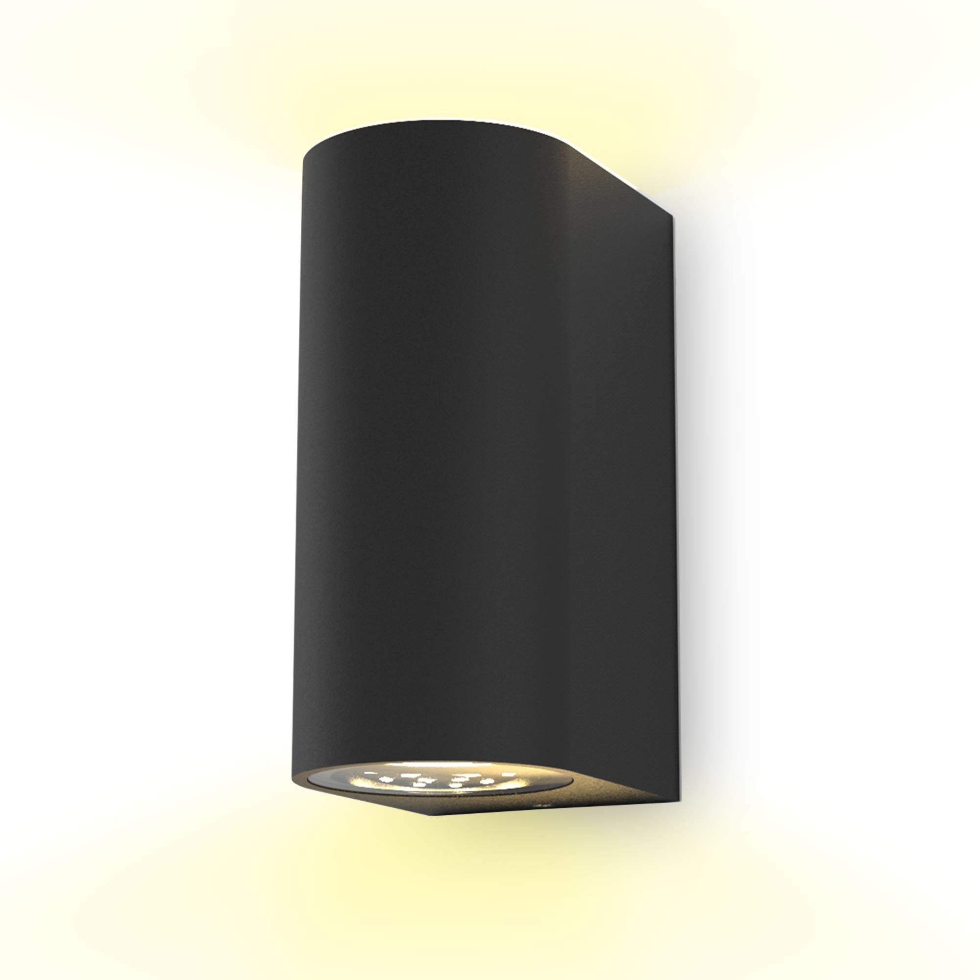 briloner-b-k-licht-wandlampe-au-en-gu10-up-down-schwarz-15-1x6-7x9-2-cm-warmwei image 1