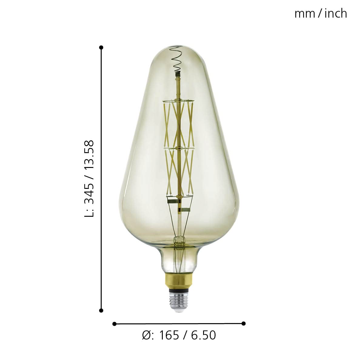 eglo-vintage-e27-led-gl-hbirne-big-size-d165-16-5-cm-warmwei image 5