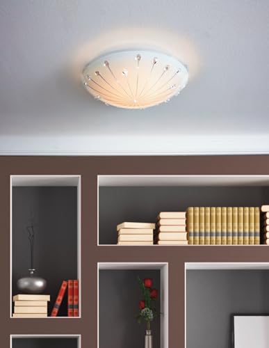 eglo-margitta-1-led-deckenleuchte-31-5-cm-wei-kristall image 8