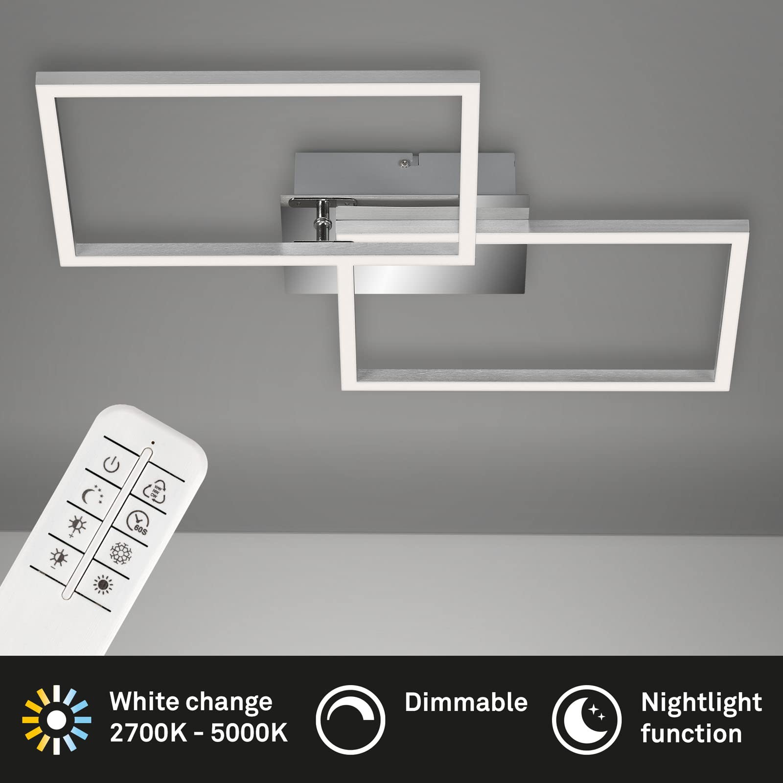 briloner-led-deckenlampe-dimmbar-mit-fernbedienung-50-x-38-8-x-7-8-cm-chrom-alu image 2