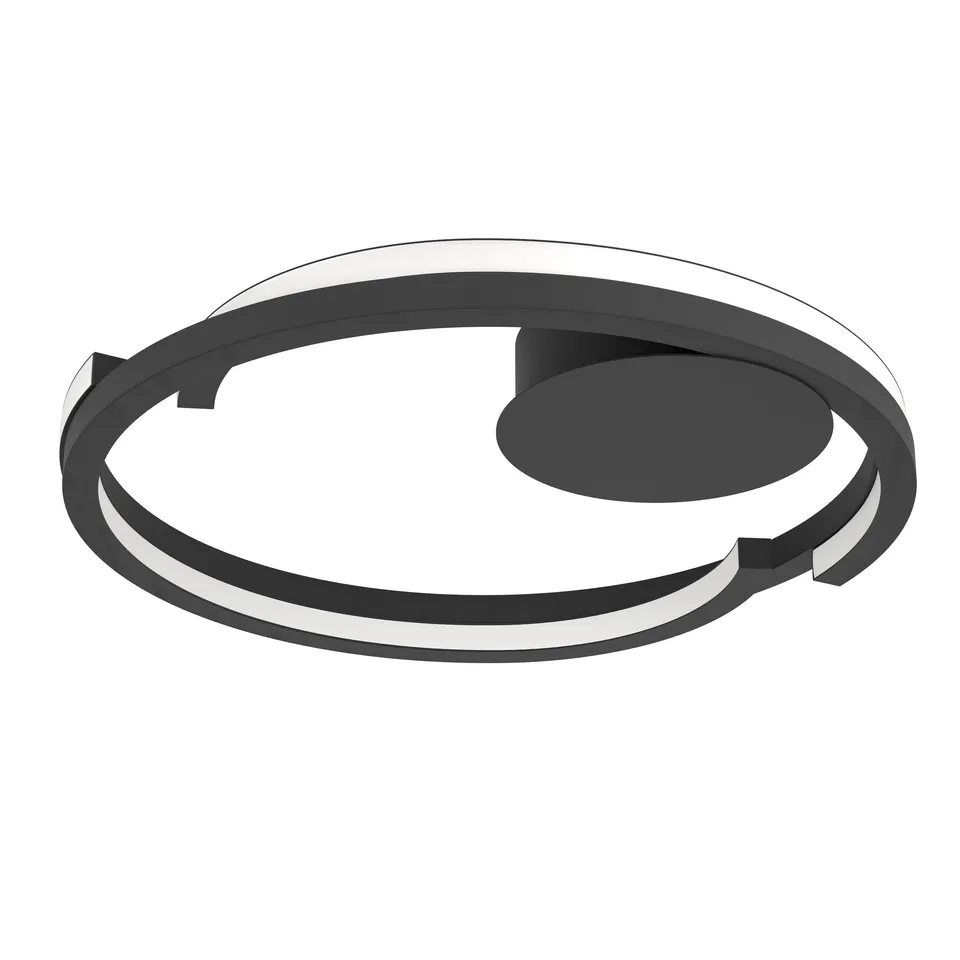 eglo-mezzomonte-led-deckenleuchte-ring-48-cm-schwarz-cct-dimmbar image 1