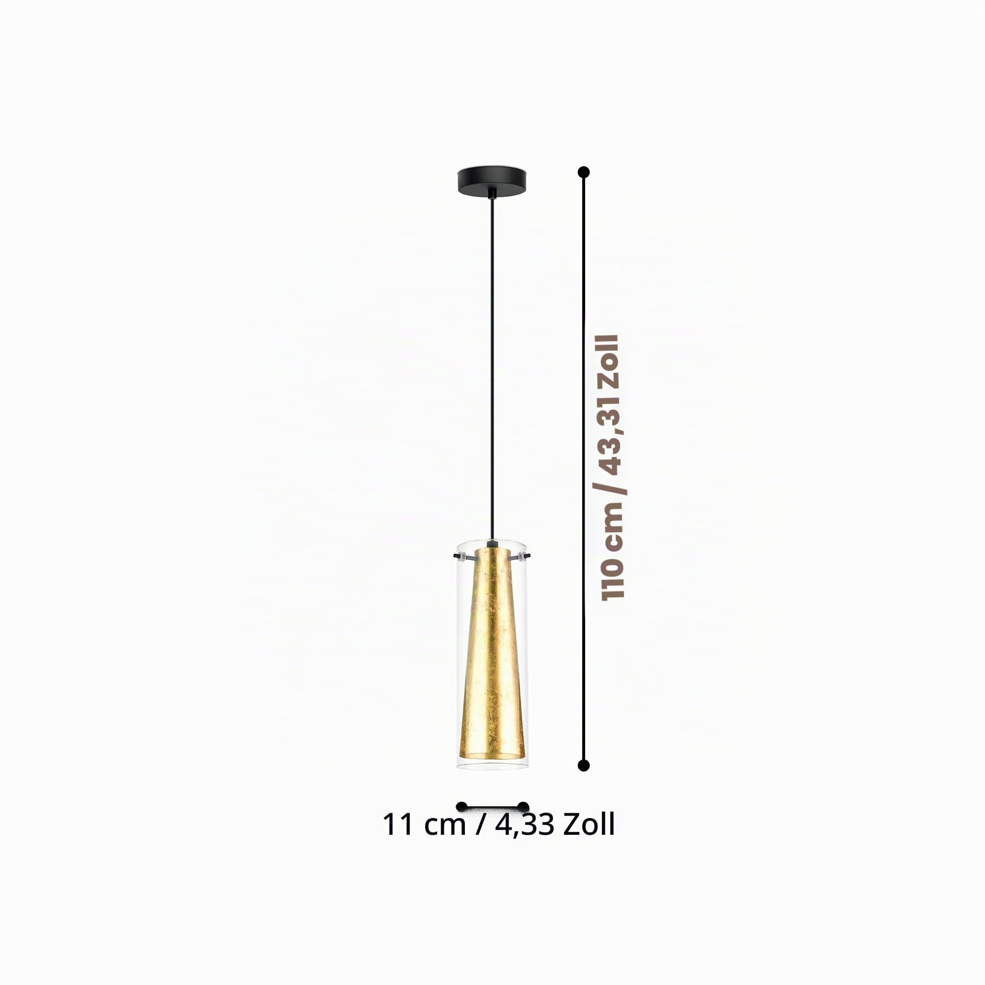 eglo-pinto-gold-pendellampe-e27-schwarz-gold-glas-11-cm image 6