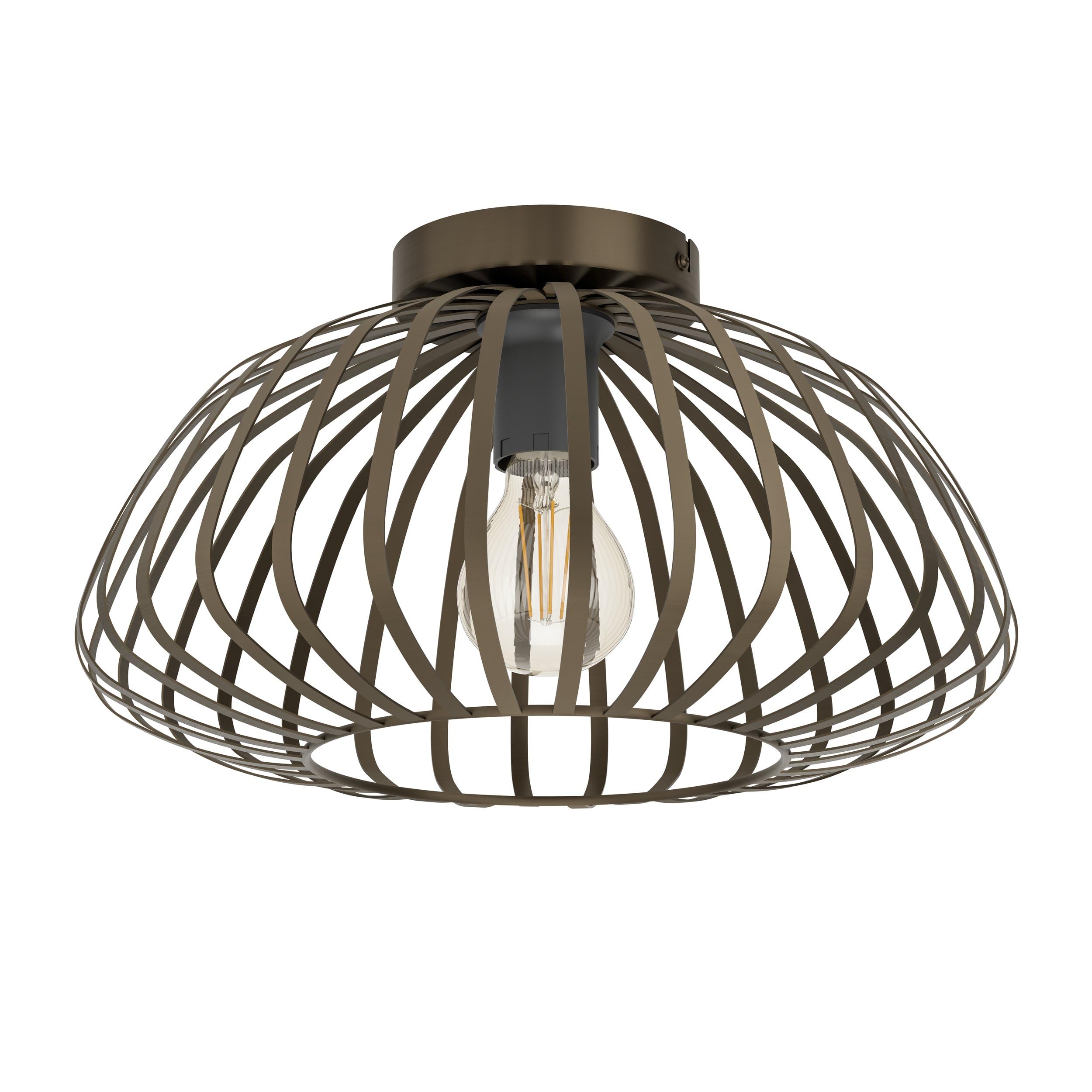 eglo-espinal-deckenlampe-bronze-metall-e27-38-5-cm image 1