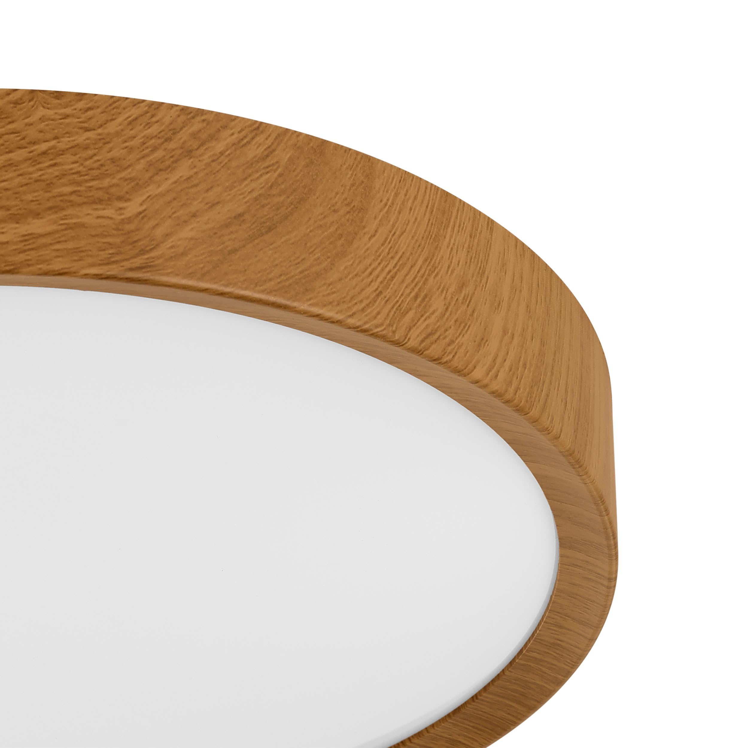 eglo-led-deckenleuchte-musurita-34-cm-holz-optik-wei image 5