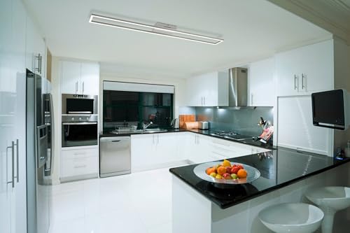 eglo-sentiero-led-deckenleuchte-110-cm-mit-fernbedienung-schwarz-wei-cct-dimmbar image 5