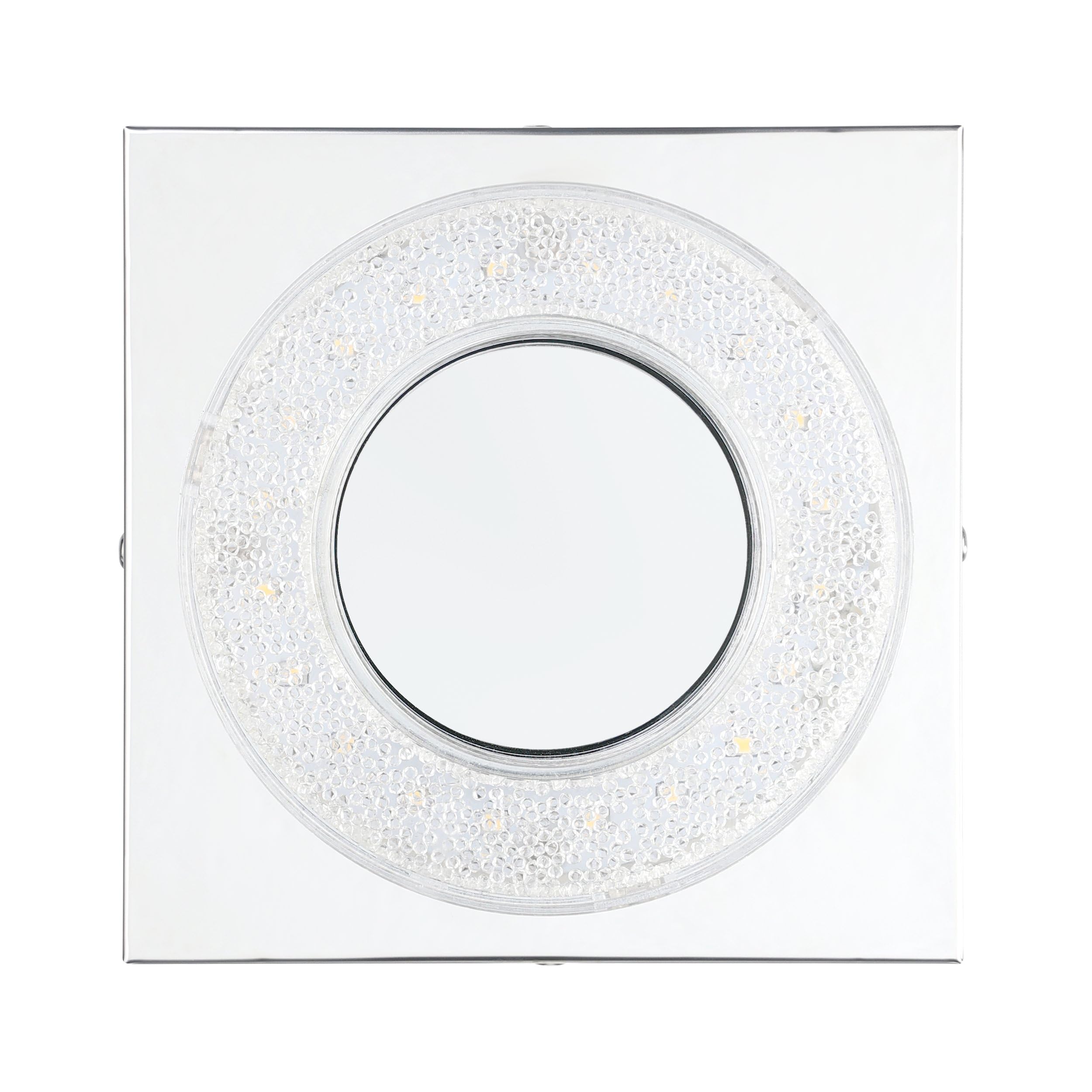 eglo-fradelo-1-flammige-led-deckenleuchte-chrom-kristall-klar-14-cm-warmwei image 2