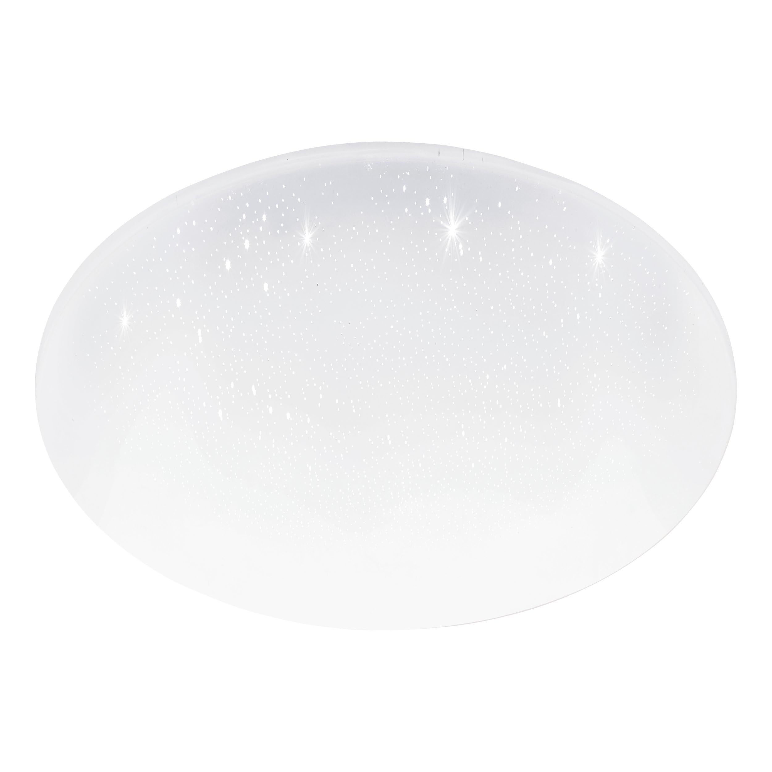 eglo-pogliola-led-deckenlampe-50-cm-kristall-effekt-dip-switch-cct-wei image 1