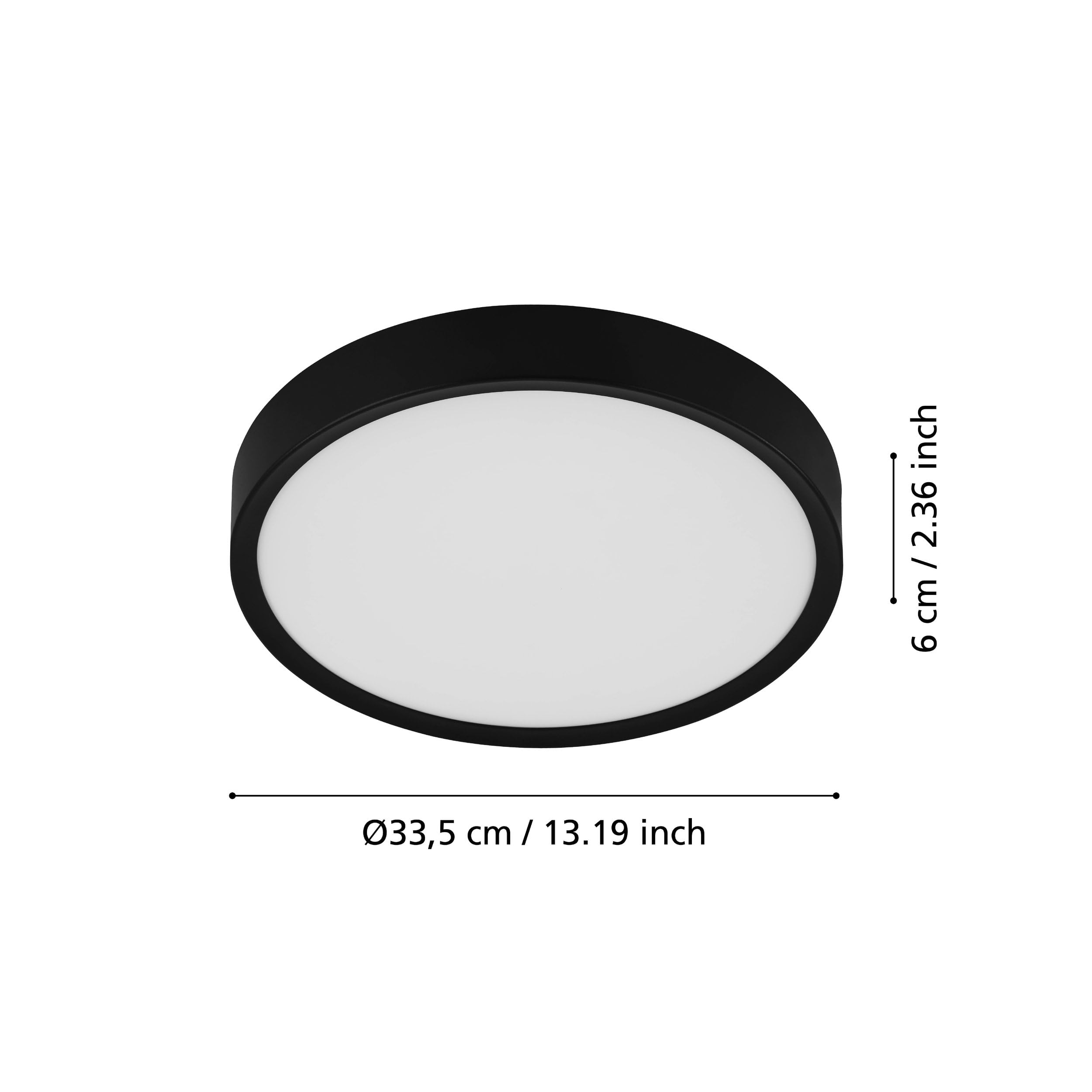 eglo-musurita-led-deckenleuchte-rund-34-cm-schwarz-wei image 5