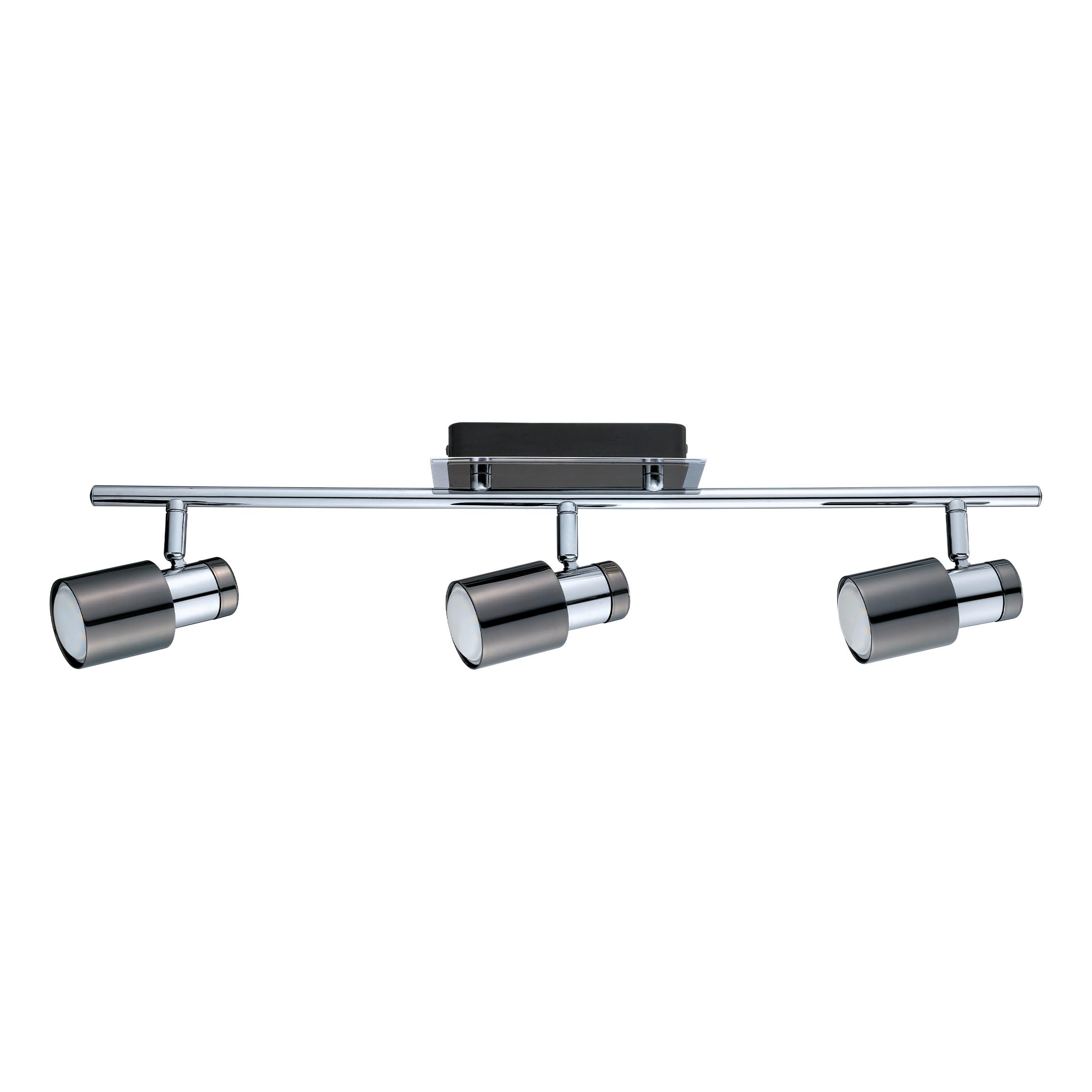 eglo-davida-1-led-deckenlampe-3-flammig-gu10-chrom-nickel-nero image 2