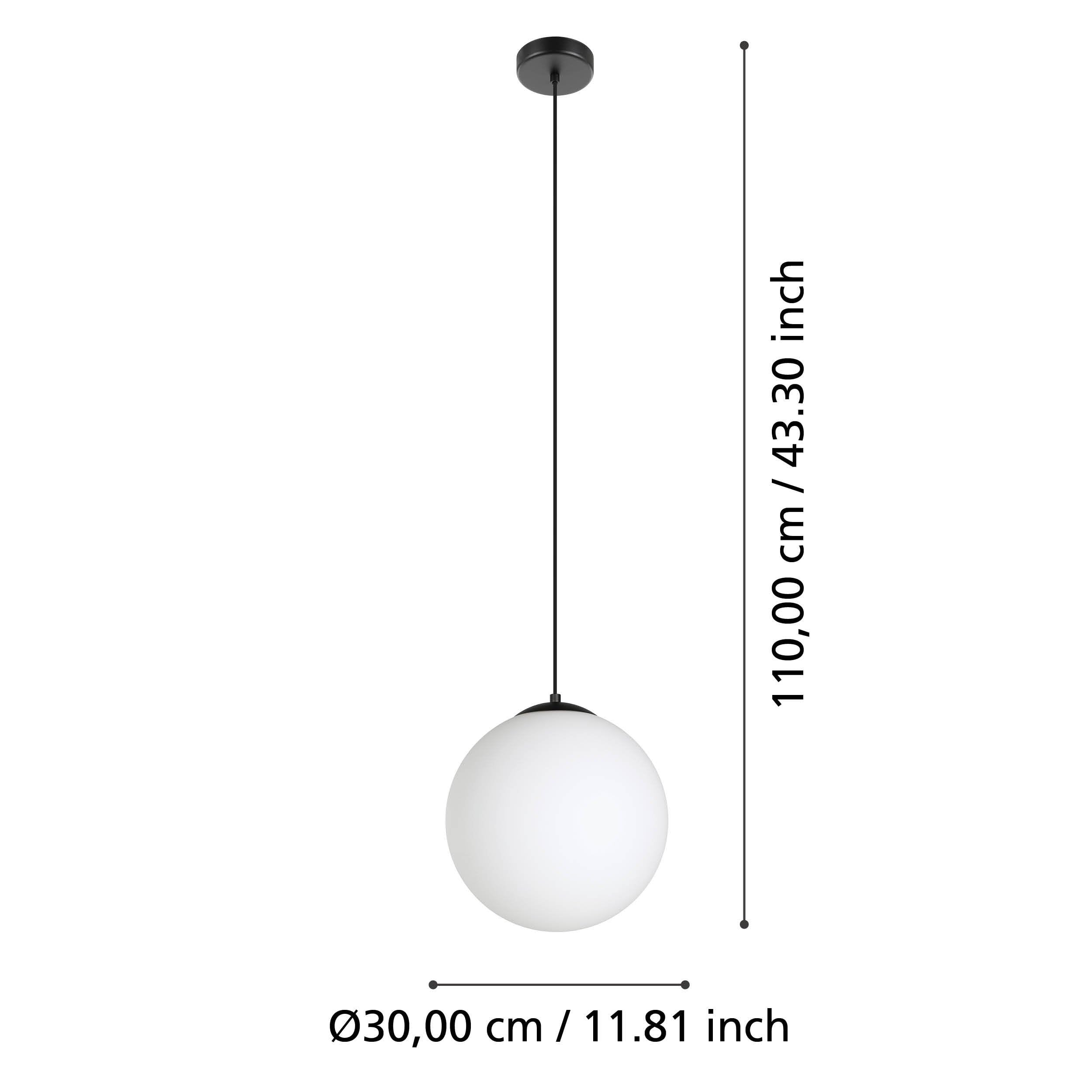 eglo-rondo-h-ngelampe-pendelleuchte-30-cm-silber-opal-matt-wei-e27 image 2