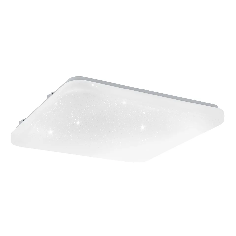 eglo-frania-s-led-deckenlampe-mit-sternenhimmel-effekt-wei-33-cm image 1