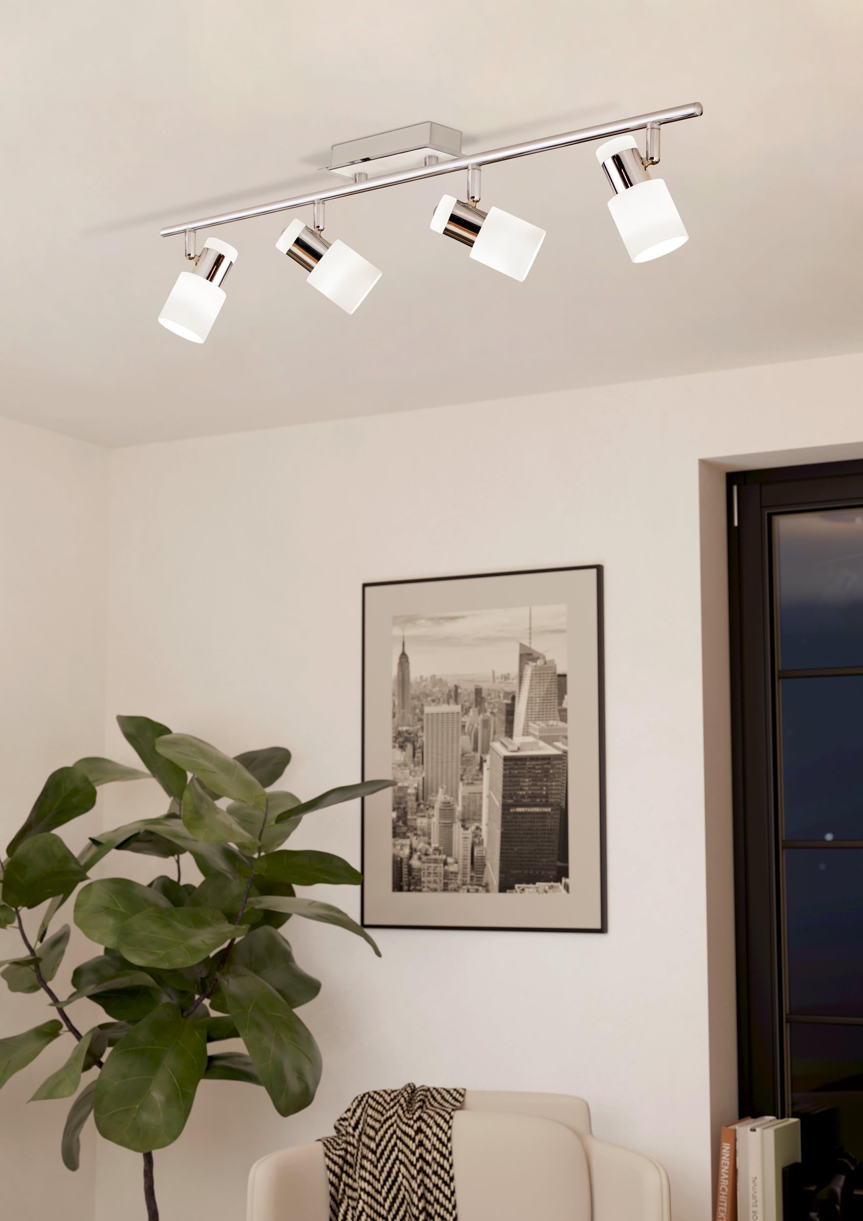 eglo-davida-led-deckenlampe-4-flammig-deckenspot-metall-chrom-wei-mit-gu10-warmw image 5