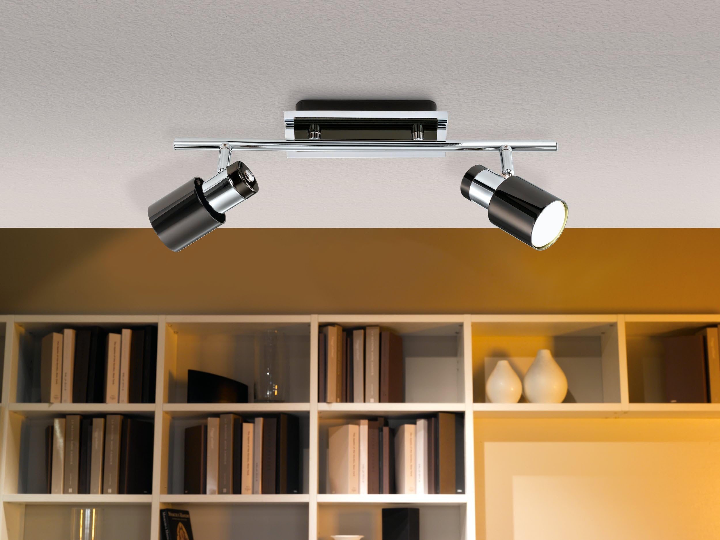 eglo-davida-1-deckenleuchte-2-flammig-deckenspot-chrom-nickel-nero-inkl-gu10-led image 3
