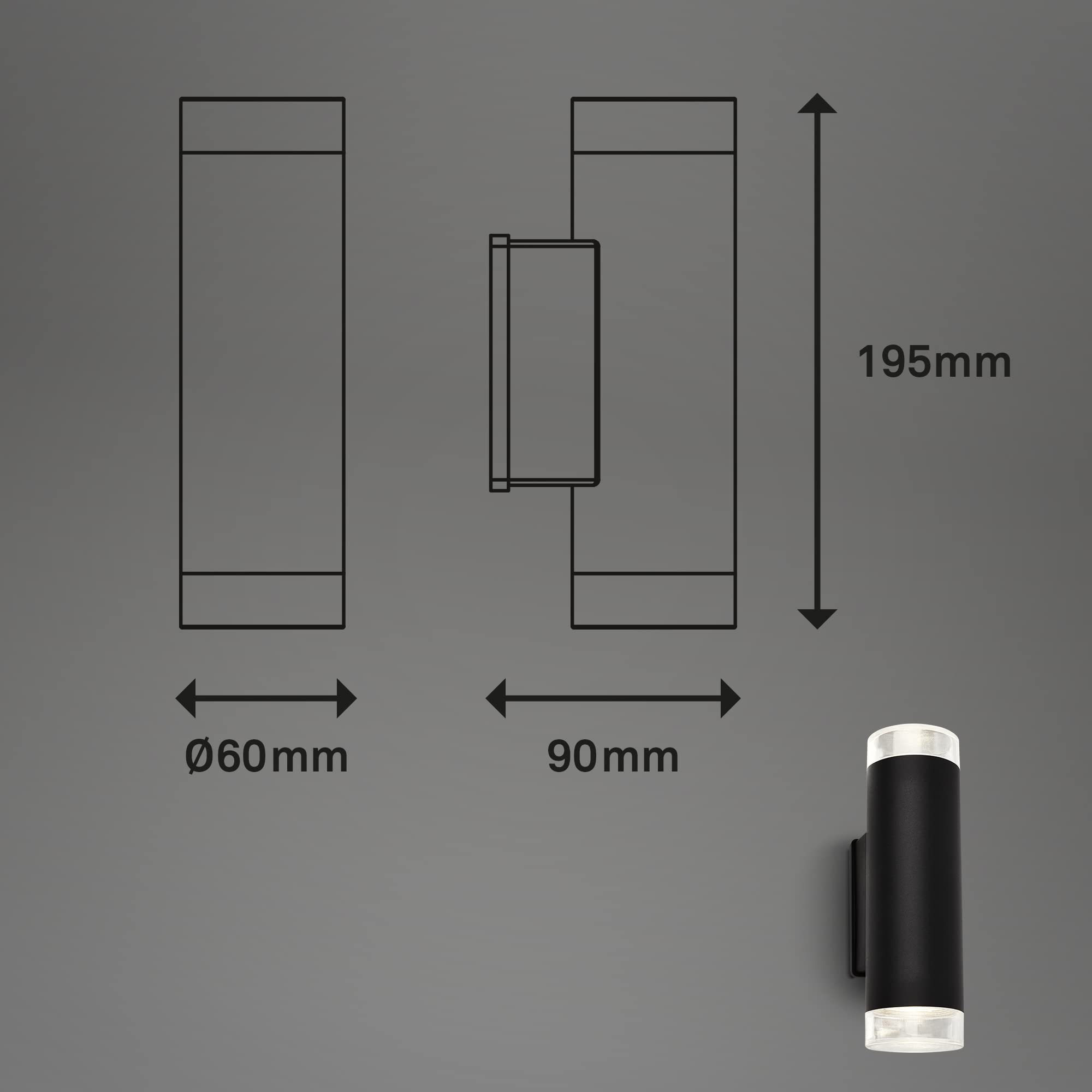 briloner-led-au-en-wandleuchte-schwarz-up-and-downlight-ip44-2x-gu10-4000k-inkl- image 5