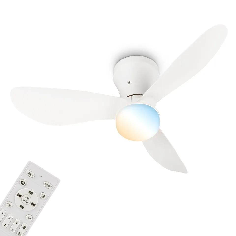 briloner-led-deckenventilator-wei-mit-licht-cct-dimmbar-fernbedienung-15w-2050lm image 1