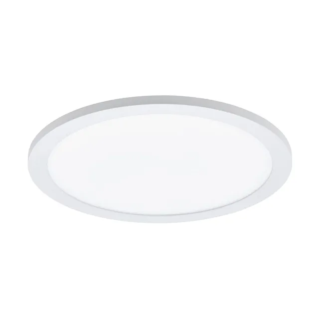 eglo-connect-sarsina-c-smart-led-deckenpanel-30-cm-wei-mit-fernbedienung-rgb-dim image 1