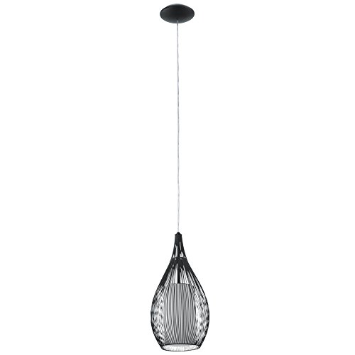 eglo-razoni-pendellampe-1-flammig-schwarz-glas-satiniert-e27 image 6