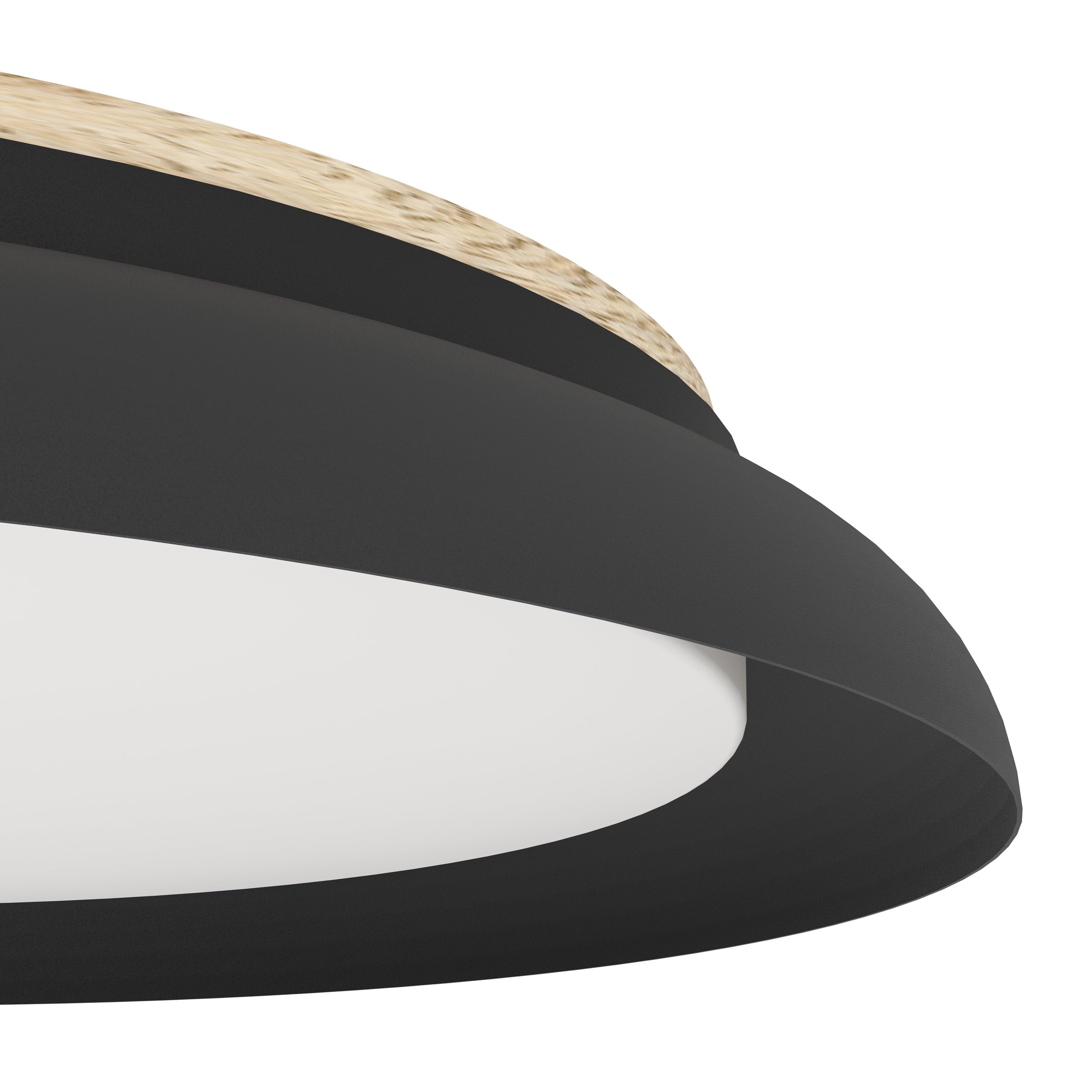 eglo-penjamo-1-led-deckenleuchte-rund-46-5-cm-schwarz-eiche image 5