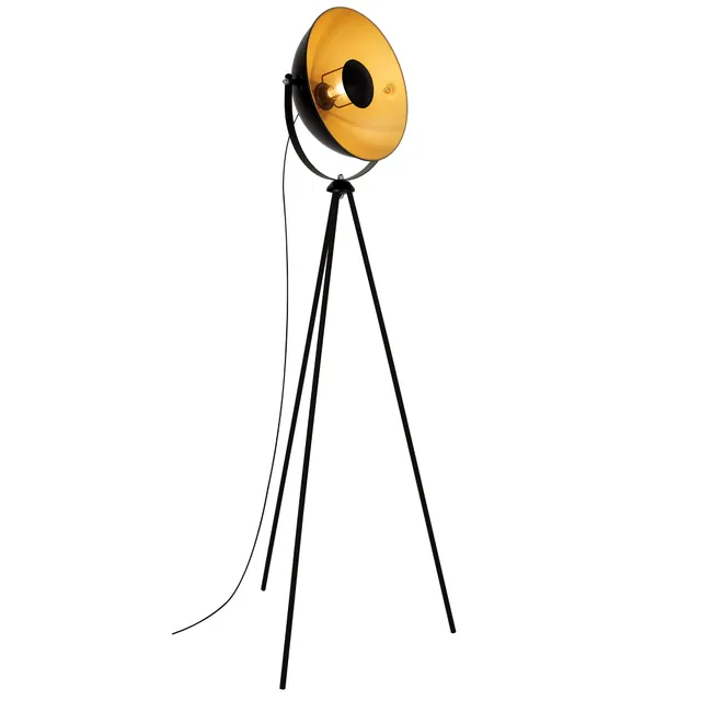 briloner-stehlampe-retro-mit-fu-taster-e27-58x34-5x148-cm-schwarz-gold image 1