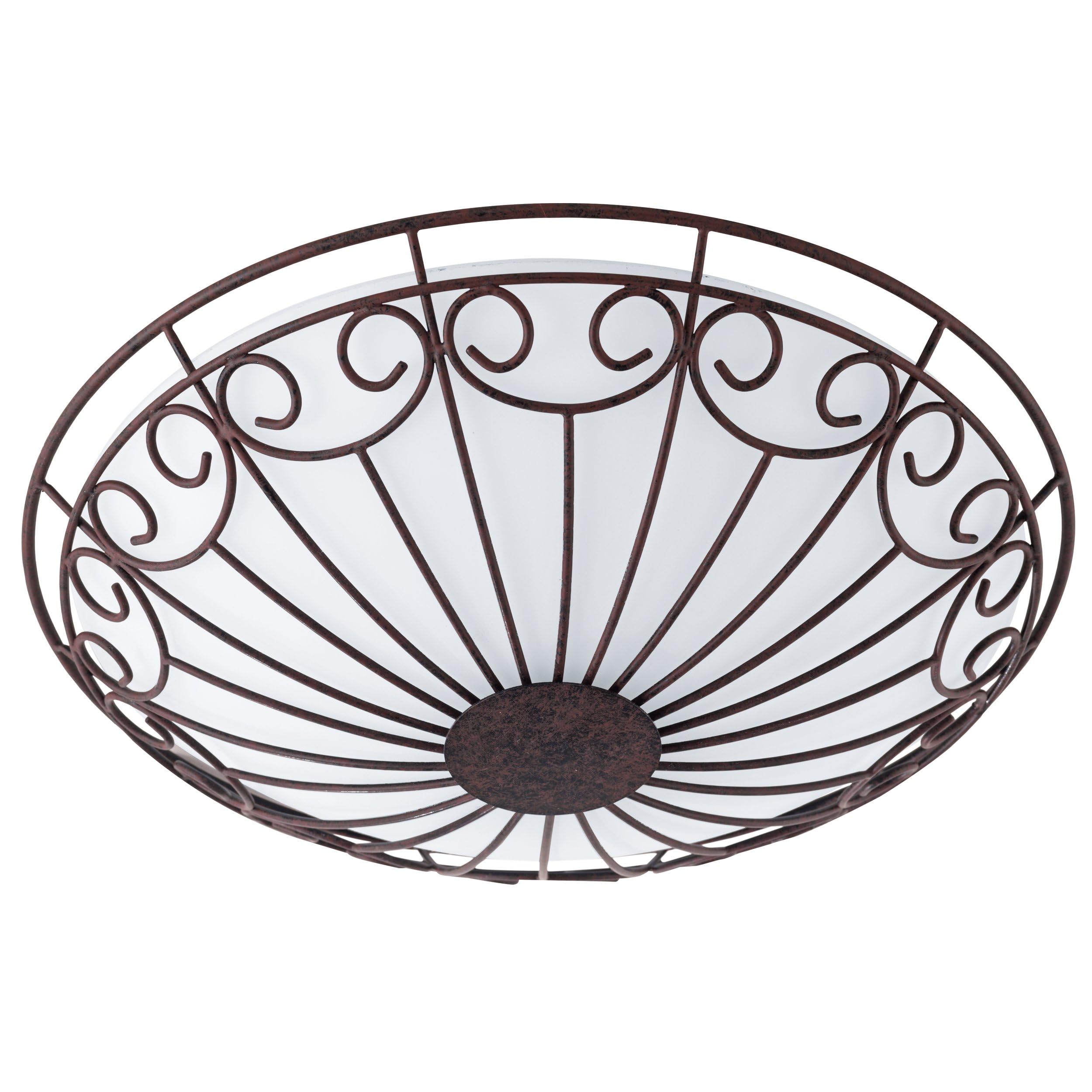 eglo-colti-deckenleuchte-2-flammig-e27-vintage-antik-braun-wei-35cm image 1