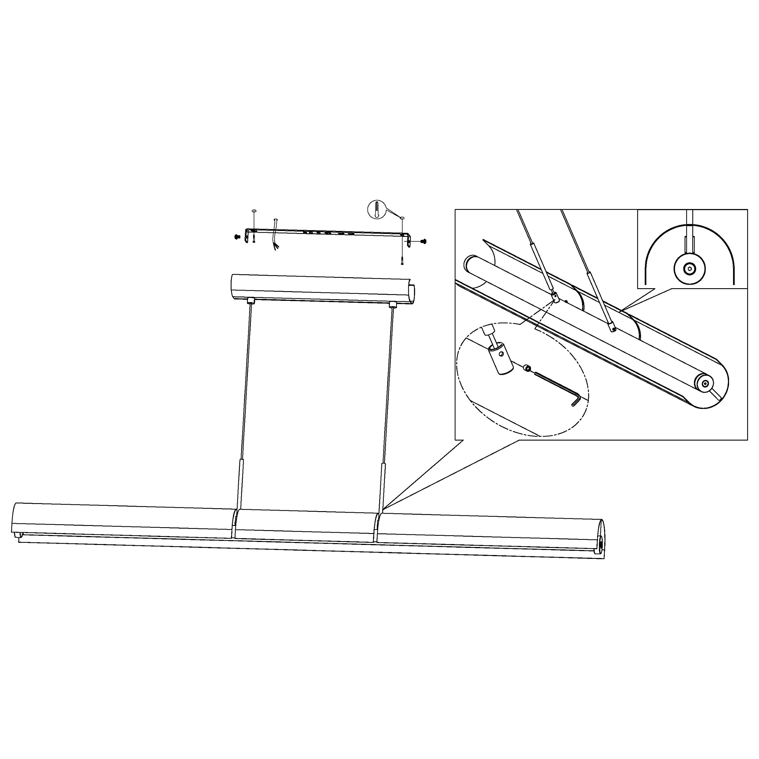 eglo-caldina-led-pendelleuchte-1-flammig-dimmbar-wei-chrom-21w image 4