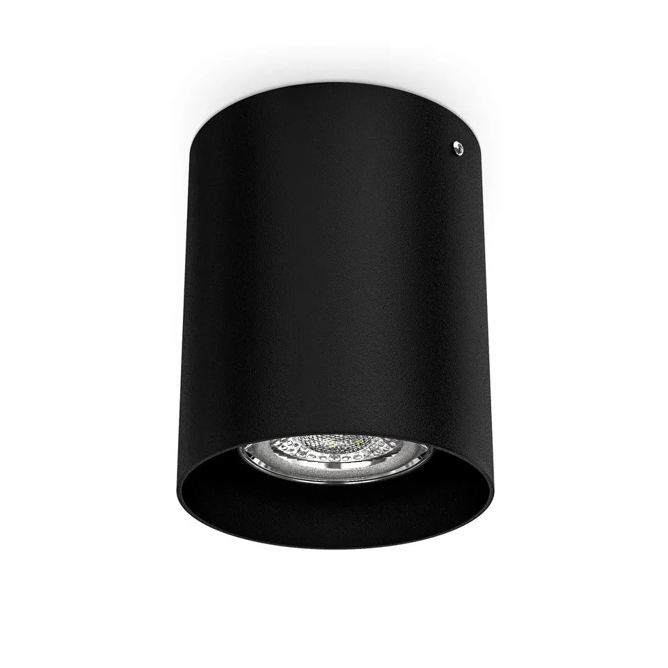 briloner-b-k-licht-aufbauspot-gu10-rund-8-x-9-5-cm-schwarz image 1