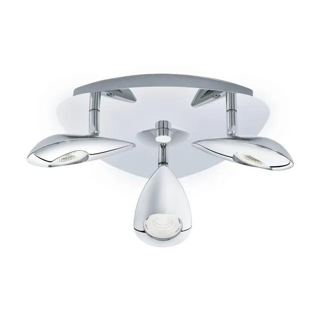 eglo-pedregal-led-deckenstrahler-3-flammig-chrom-warmwei image 1