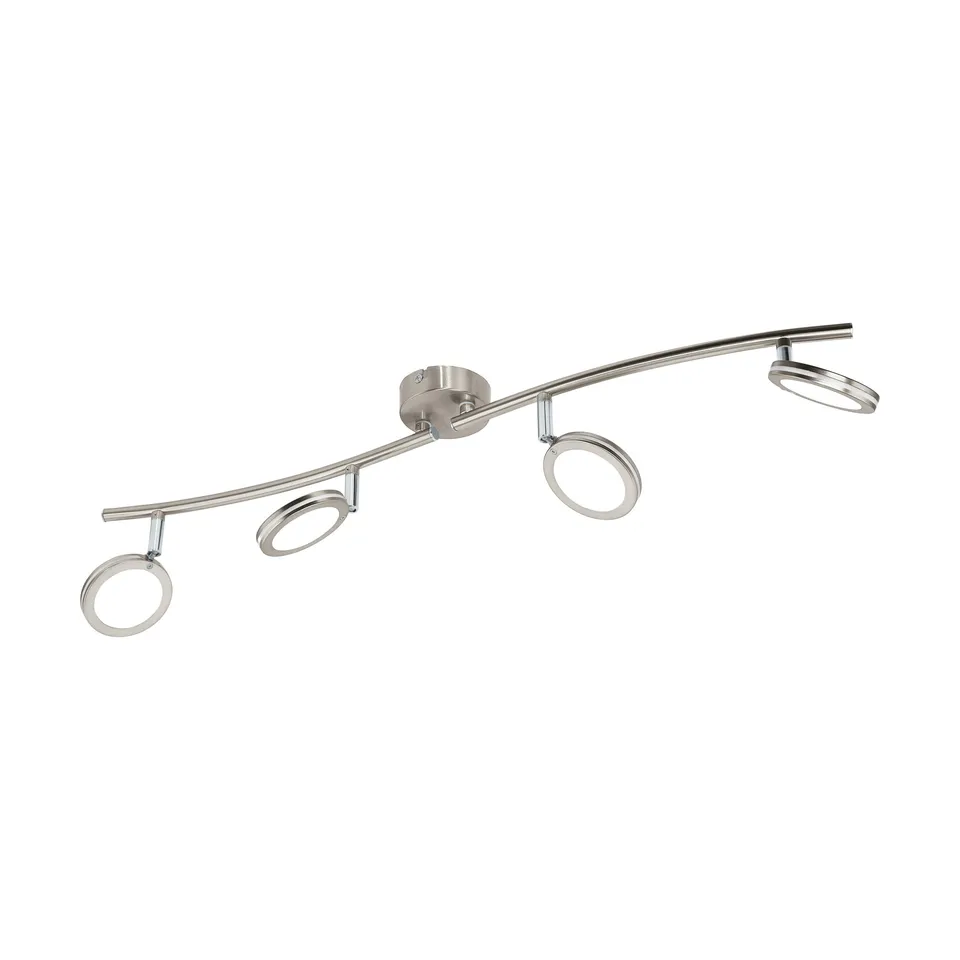 eglo-karystos-led-deckenstrahler-4-flammig-70-cm-nickel-matt image 1