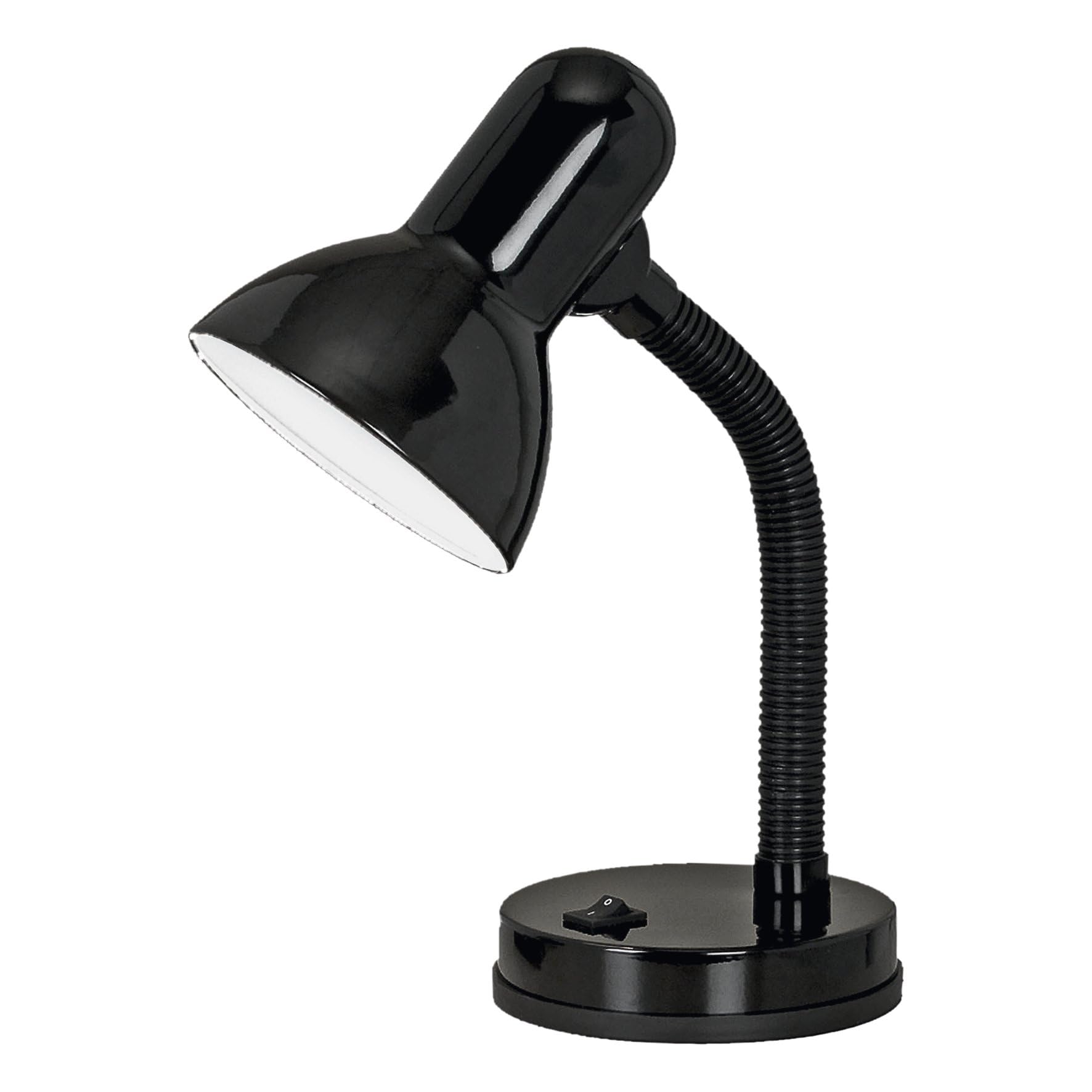 eglo-basic-flexible-tischlampe-schreibtischlampe-e27-schwarz image 1