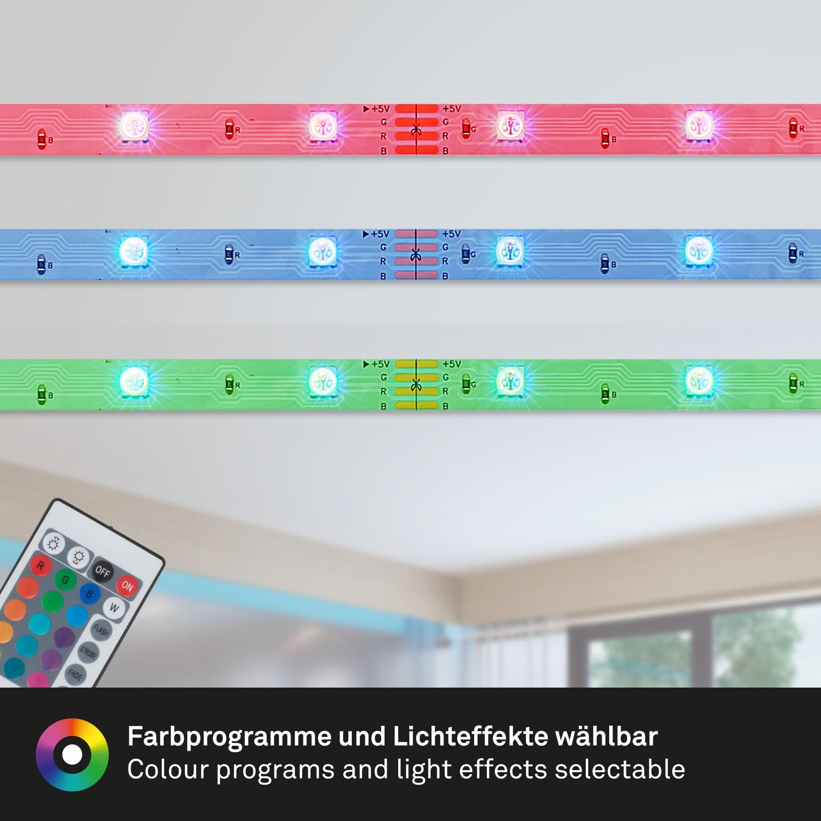 briloner-led-strip-4-m-rgb-usb-dimmbar-mit-fernbedienung-wei image 4