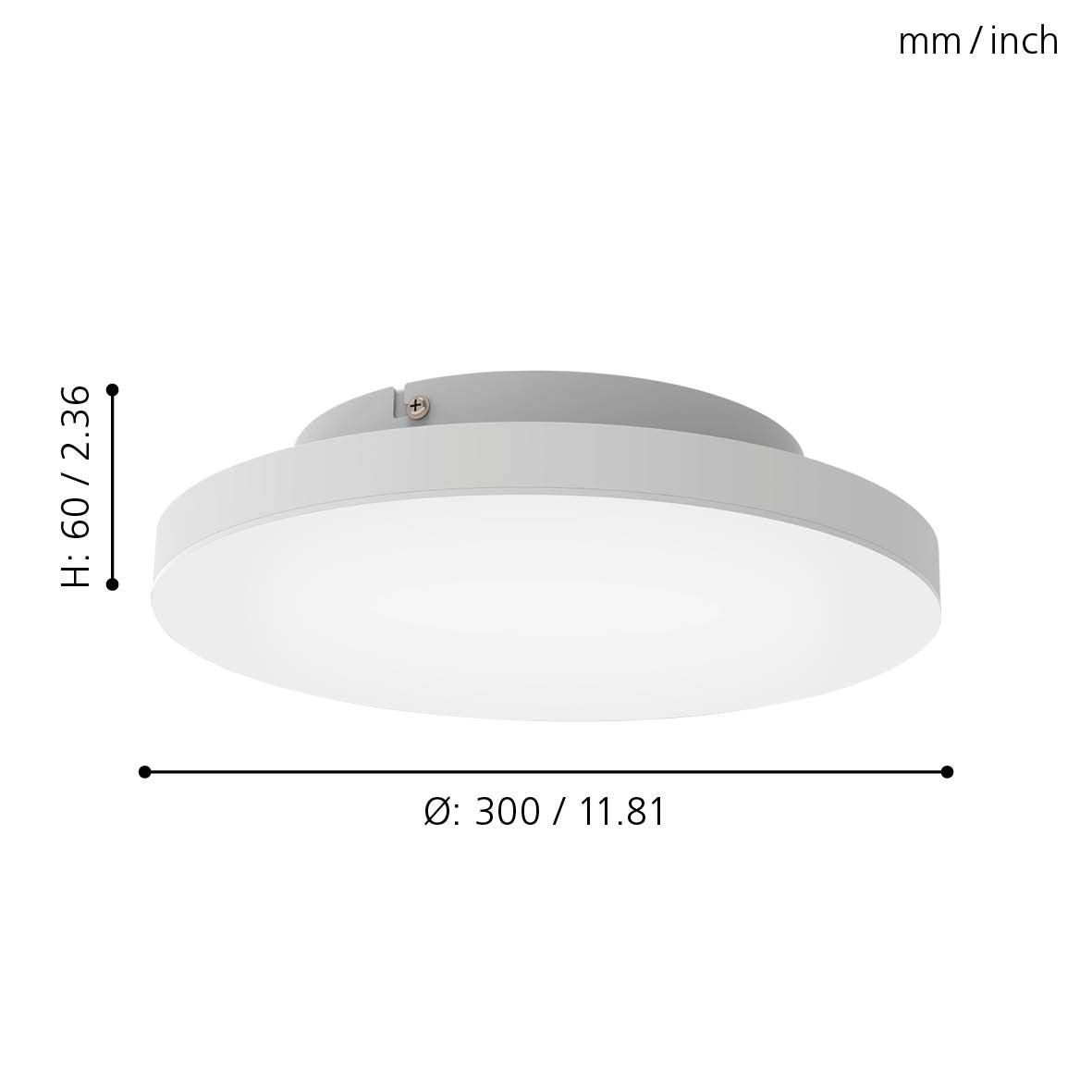 eglo-turcona-c-connect-led-deckenleuchte-rund-30-cm-wei-rgb-dimmbar-mit-fernbedi image 5