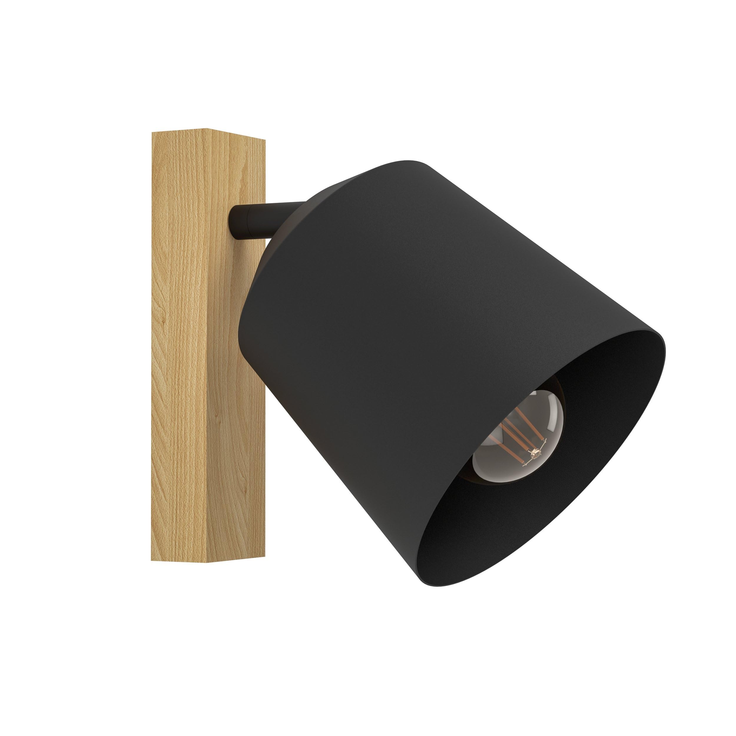 eglo-cotorro-2-flammige-deckenleuchte-e27-holz-natur-metall-schwarz-schwenkbare- image 8
